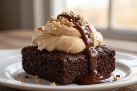Free with a $10 purchase! You save $7.49! Uncle Bob's Fudgy Brownie Mix with directions for a hot fudge sauce. Limit 1