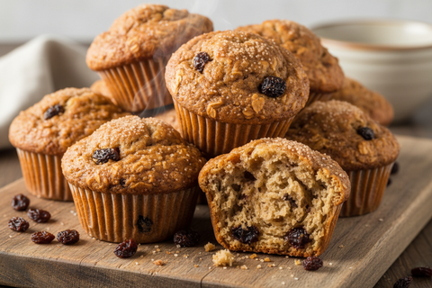 Cinnamon Raisin Bran Just-Add-Water Muffin Mix