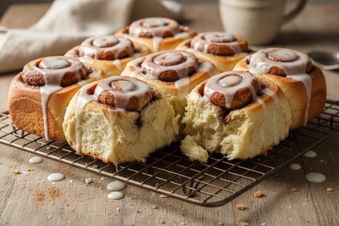 Donut Cinnamon Rolls Baking Mix