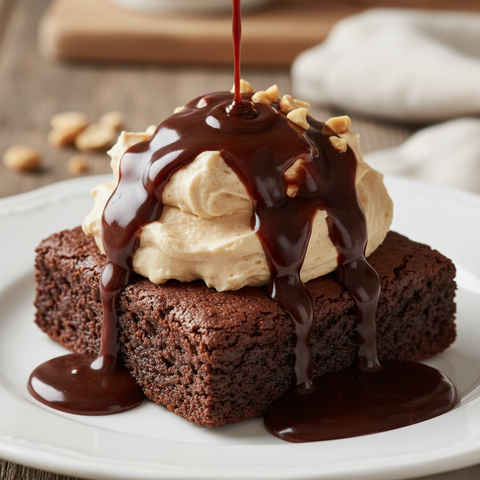 Double Chocolate Fudgy Cookie Mix (includes a Salted Peanut Butter Whipped Cream Recipe)