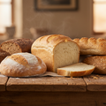 Artisan bread loaves on a farmhouse table — Everyday Bread Bundle
