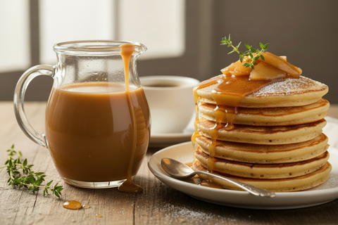 Caramel Pear Buttermilk Pancake Syrup and Sauce Mix