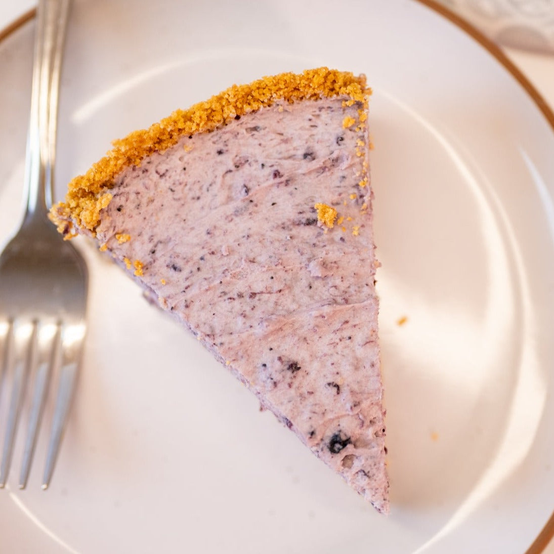 Blueberry Chiffon Pie