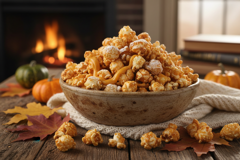Pumpkin Cream Buttermilk Caramel Popcorn Kit