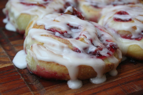 Raspberry Sweet Roll