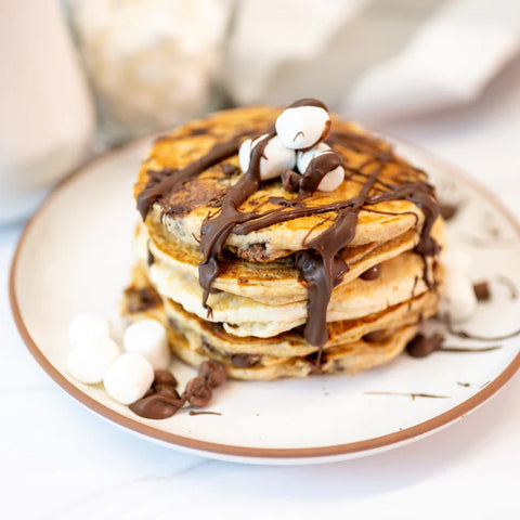 S'mores Pancake Mix with Free Marshmallow Syrup Mix