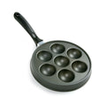 Danish Aebleskiver (Ebleskiver) Pancake Puff Pan Aluminum (6747378090065)