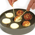 Danish Aebleskiver (Ebleskiver) Pancake Puff Pan Aluminum (6747378090065)