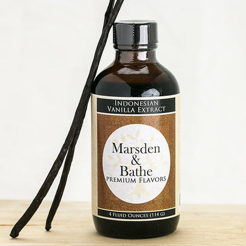 Fine Indonesian Vanilla Extract by Marsden & Bathe 4 oz (6746954104913)