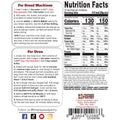 New England Soup and Sandwich Bread Machine Mix Back Label