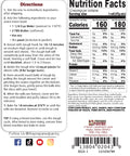 The Prepared Pantry Sunday Dinner Rolls Bread Mix Back Label