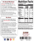 The Prepared Pantry Big Sky Cracked Wheat Bread Mix Back Label