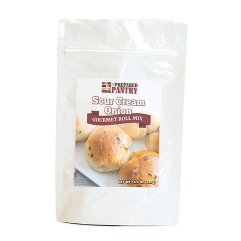 Sour Cream Onion Rolls (or Hamburger Buns) Gourmet Bread Machine Mix. Limit 3