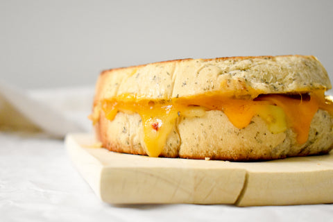 Italian Cheese and Herb Artisan Sandwich