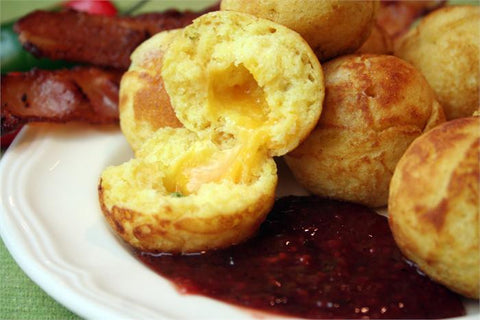 Jalapeno Corn Aebleskiver Mix--Puff Pancake (2 lb mix) (6748140568657)