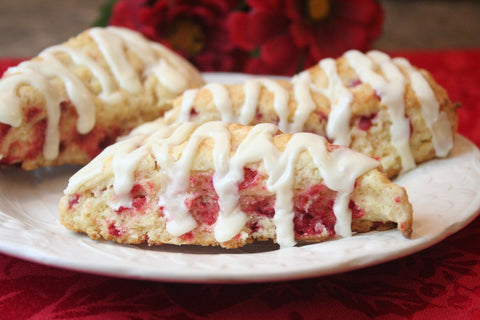 Strawberry Scone Mix with Vanilla Cream Frosting (6746612924497)