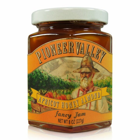Pioneer Valley Gourmet Apricot Honey Almond Jam