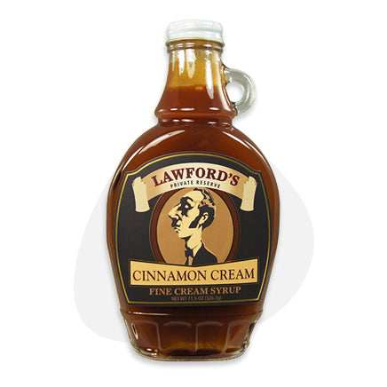 Lawford's Private Reserve Gourmet Cinnamon Cream Syrup (6748139356241)