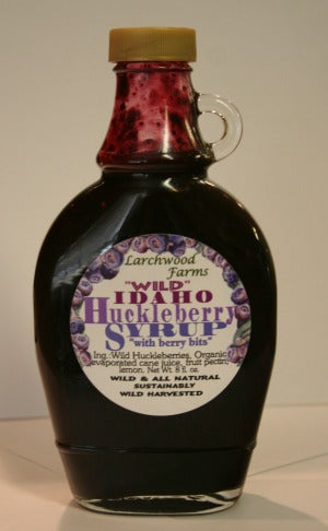 Larchwood Farms Huckleberry Syrup (6748139946065)