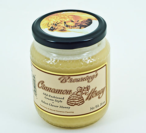Browning's Old-Fashioned Cream Style Cinnamon Honey 16 oz (6748137226321)