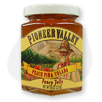 Pioneer Valley Gourmet Peach Pina Colada Jelly (6748138569809)