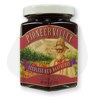 Pioneer Valley Gourmet Seedless Red Raspberry Jam (6748139192401)