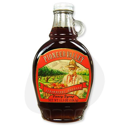 Pioneer Valley Gourmet Strawberry Rhubarb Syrup (6748139749457)