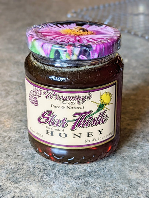 Browning's Star Thistle Honey 16 oz (6748137193553)